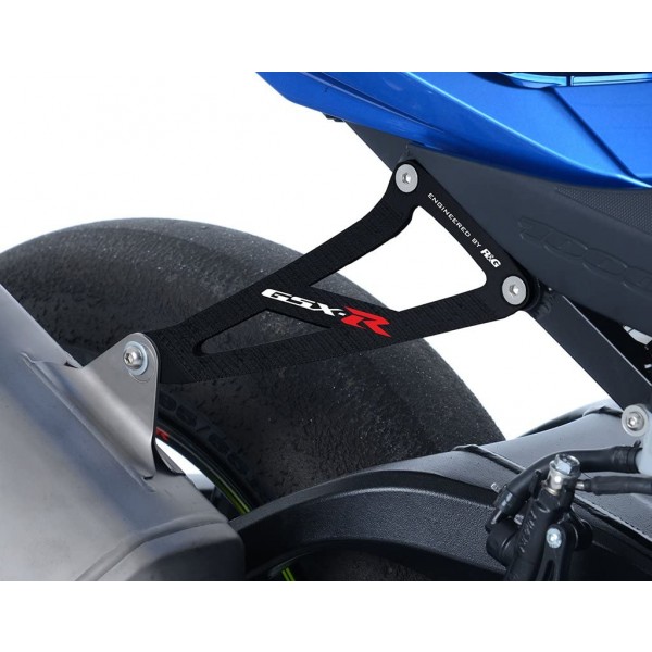 R&G EXHAUSE HANGER + REAR FOOTREST PLATE GSX-R1000